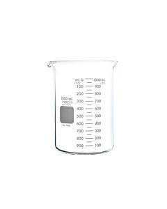 Corning PYREX Low Form Griffin Beakers, Capacity: 1 L, 33.81 oz.,