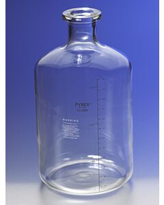 Corning Bottle, Corning, PYREX, large-capacity, Tooled necks, For; 028871; 1596-9L