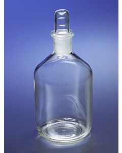 Corning PYREX Reagent Bottles with Hollow standard taper Stoppers,