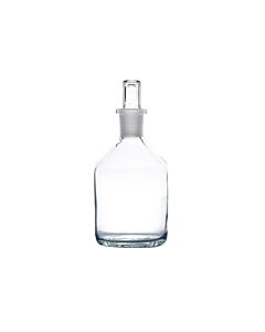 Corning Bottle, Reagent, Corning, PYREX, w/Hollow std. taper stopper; 02940C; 1500-250