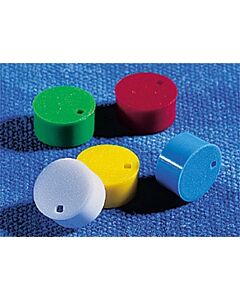 Corning Color-Coded Cap Inserts, Closure Color: Assorted, Polypropylene,