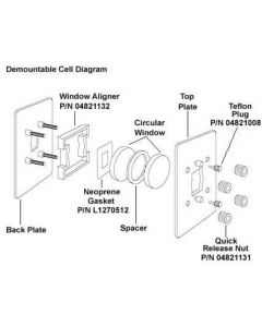 Perkin Elmer Universal Demountable Cell Replacement Plug - Qt - PE (Additional S&H or Hazmat Fees May Apply)