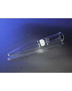 Corning PYREX Conical-Bottom Glass Centrifuge Tubes: 15 mL Capacity,