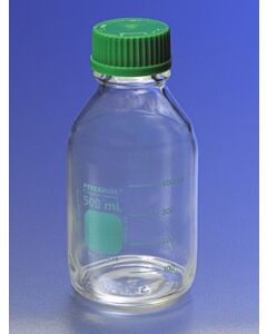 Corning PYREXPLUS Media/Solution Bottles, Capacity: 3.3 oz., 100