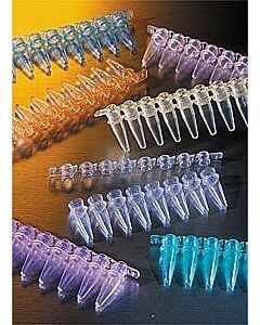 Corning 8-Well Polypropylene PCR Tube Strips, Assorted, Autoclavable: