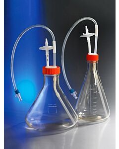 Corning Closed Systems Erlenmeyer Flasks, Capacity: 2000 mL, 67.6; 07201415; 431518