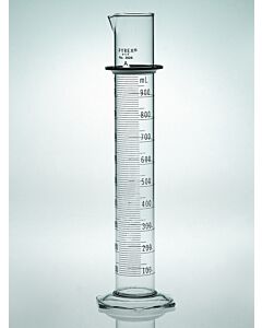 Corning PYREX Class A Graduated Cylinders with Double Metric Scale; 0854911H; 3026-25