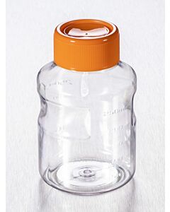 Corning Easy Grip Disposable Polystyrene Sterile Bottles, Volume: