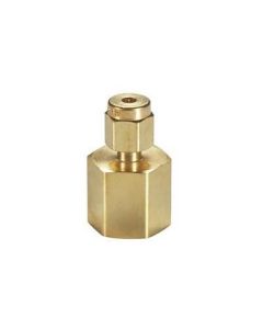 Perkin Elmer Female Purge Gas Connector; Reduces 1/4 To 1/8 In - PE (Additional S&H or Hazmat Fees May Apply)