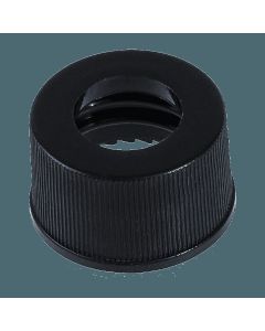 Perkin Elmer 13 Mm Black Phenolic Screw Cap For Waste And Was - PE (Additional S&H or Hazmat Fees May Apply)