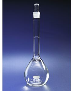 Corning PYREX Economy Volumetric Flasks, Glass Standard Taper Stopper; 10206A; 5641-10