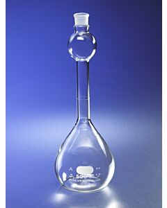 Corning PYREX Class A Mixing Volumetric Flask with Glass Standard; 10224B; 5820-100