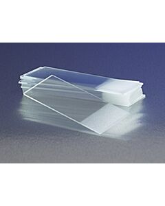 Corning Frosted Microscope Slides, Frosted: Frosted one side, Glass,