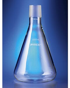 Corning Flask, Erlenmeyer, Corning, PYREX, 1000mL, 356 x 198mm (H; 13645086; 33985-1L