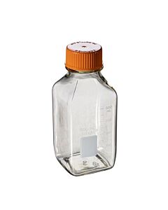 Corning Square Polycarbonate Storage Bottles with 45 mm Cap, Capacity: