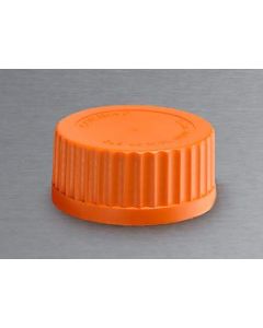 Corning Gls80 Orange Polypropylene Screw Cap With Plug Seal