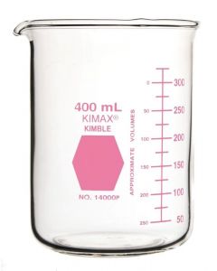 DWK Kimble Chase Beaker, Griffin, Low, Pink Scale, 1000ml KMBL