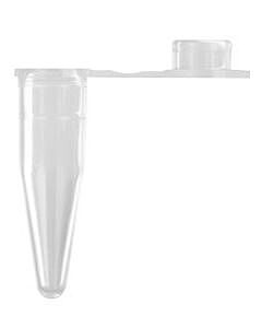 Corning Axygen Thin Wall PCR Tubes with Flat Cap, Clear, Nonsterile,