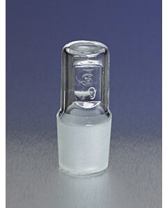 Corning PYREX Hollow Glass Standard Taper Stoppers, Size: 16, Stopper; 146401C; 7650-16