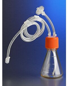 Corning Polycarbonate Erlenmeyer Flask with Dip Tube, Male Luer Lock; 15100150; 11405