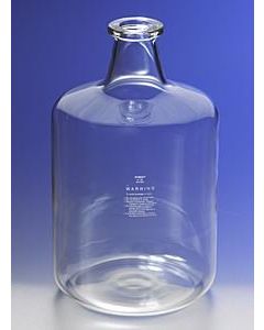 Corning Pyrex 13.25l Solution Bottle With Tooled Neck