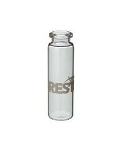Restek Vials Headspace 20ml Clear 23x75mm Rounded Bottom Pack Of; RES-21163