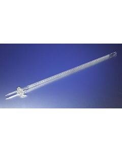 Corning Pyrex 10ml Serialized/Certified Class A Precision Bore Buret With Glass Standard Taper Stopcock