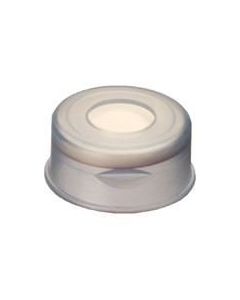 Restek Snap Top Vial Cap 11mm Clear Polypropylene Ptfe Sil Septa; RES-21733