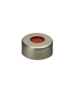 Restek Aluminum Seal W/Septa 13mm Silver Ptfe/Butyl Rubber Pack Of; RES-21753