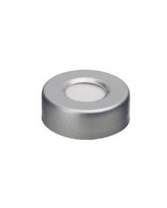 Restek Aluminum Seal W/Septa 20mm Alum. Silver W/Ptfe Silicone Pack