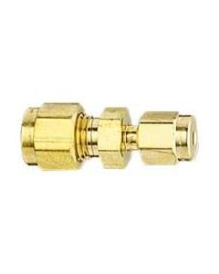 Restek Parker Fitting Brass 1/4" To 1/8" Reducing Union Pack Of 5