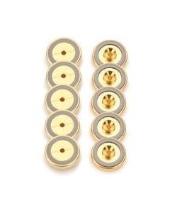 Restek Gold Plated Inlet Seal Dual Vespel Ring 1.2mm For Thermo 1300