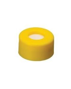 Restek Caps Short Screw 9mm Yellow Ptfe/Sil Pack Of 100