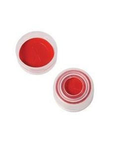 Restek Snap Top Vial Caps 11mm Clear Ptfe/Silicone/Ptfe W/Starburst; RES-26566