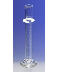 Corning Pyrex Single Metric Scale, 10ml Graduated Cylinder, Td, With Funnel Top