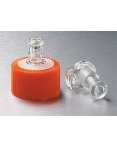 Corning 33 mm Polyethylene Filling Cap with a Male MPC Polycarbonate