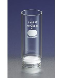 Corning Pyrex 45mm Diameter Extra Coarse Porosity Fritted Thimble, 130mm Long