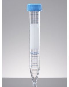Corning Falcon 15ml High Clarity Pp Centrifuge Tube, Conical Bottom, With Dome Seal Screw Cap