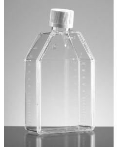Corning Falcon 75 Sq Cm Rectangular Canted Neck Cell Culture Flask With Plug Seal Cap