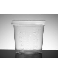 Corning Falcon Sample Container, With Lid, 45oz (110ml), Individually Wrapped, Sterile, 100case