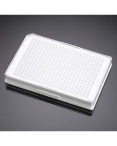 Corning BioCoat Poly-D-Lysine 384 Well White Flat Bottom Microplate, with Lid, 5/Pack, 50/Case