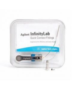 Agilent Technologies Infinitylab 5067-6602 Fitting Assembly With Pre-Fixed 0.075 Mm X 105 Mm Capillary And Quick Turn Fitting