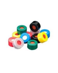 JG Finneran 9mm R.A.M.Ribbed Cap, Red, Bonded Ptfe/Silicone-lined 10-Pk(100) Qty (1000)
