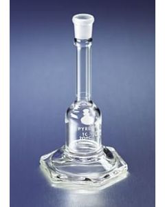 Corning Pyrex 1ml Micro Volumetric Flask, Class A, With Standard Taper Stopper