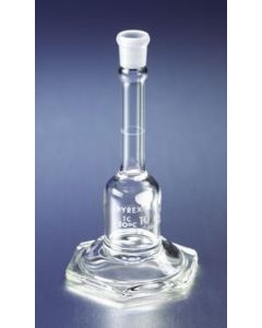 Corning Pyrex 1ml Micro Volumetric Flask, Class A, Certified And Serialized, With Standard Taper Stopper