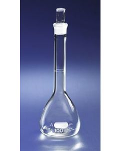 Pyrex 2l Class A Volumetric Flasks With Pyrex Glass Standard Taper Stopper