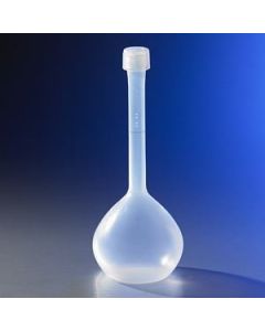 Corning 10ml Class A Reusable Plastic Volumetric Flask, Perfluoroalkoxy-Copolymer With Gl-18 Screw Cap