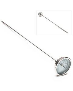 Bel-Art H-B Instruments Thermometer, Bi-Metal Dial, 0 To 200 - BE