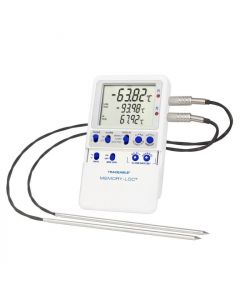 Antylia Control Company Traceable Memory-Loc80 Thermometer, 2 Probes