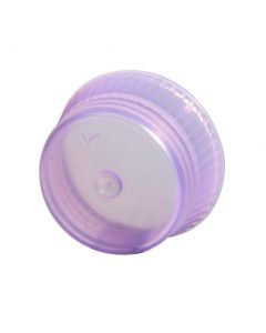 BioPlas 10mm Uni-Flex Safety Caps For Blood Collecting & Culture Tubes Lavender, 1000/Pk